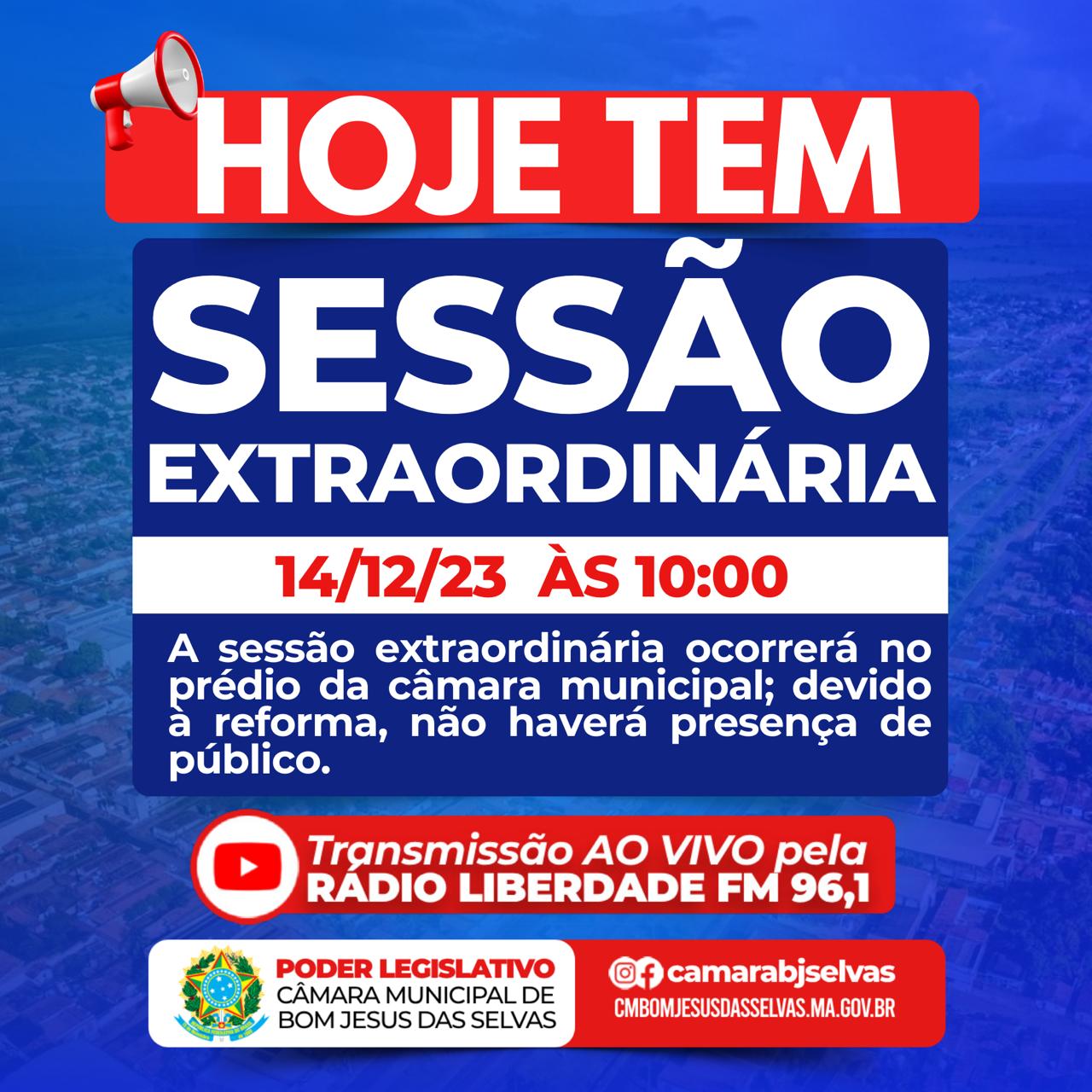 SESSÃO 14 DE DEZEMBRO